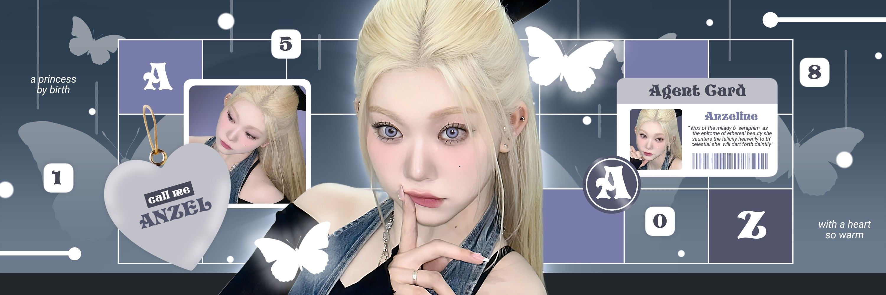 anzel ─ watermark wm, qr deco, sticker, layout