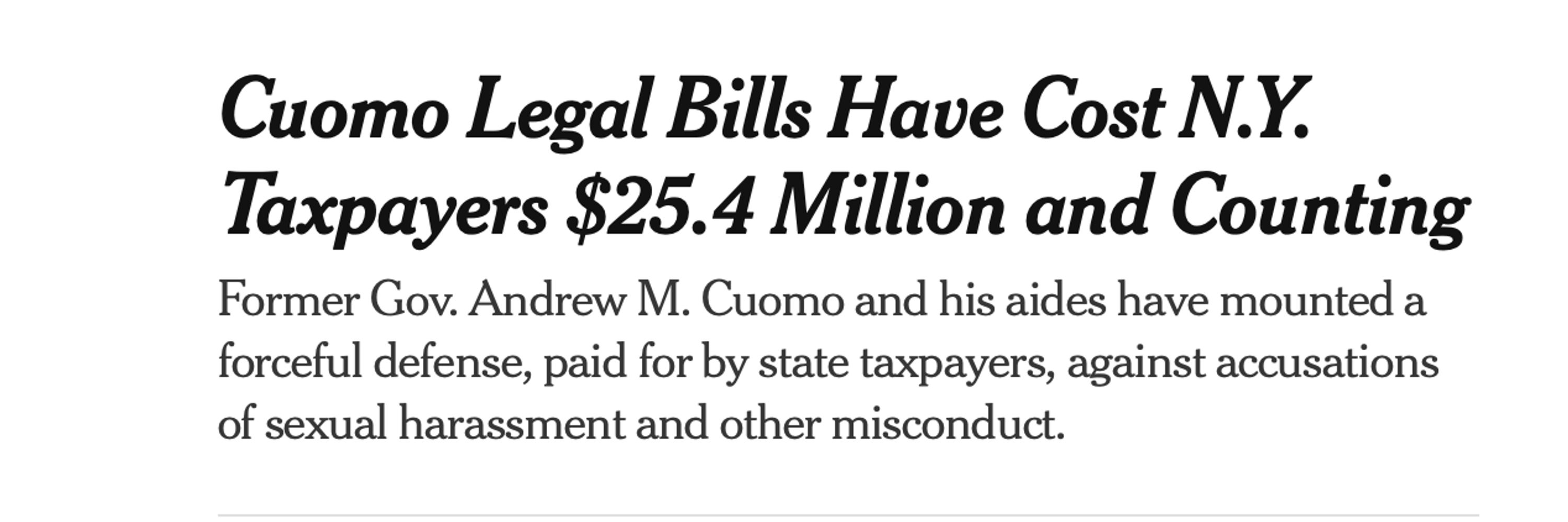 Do Not Rank Andrew Cuomo