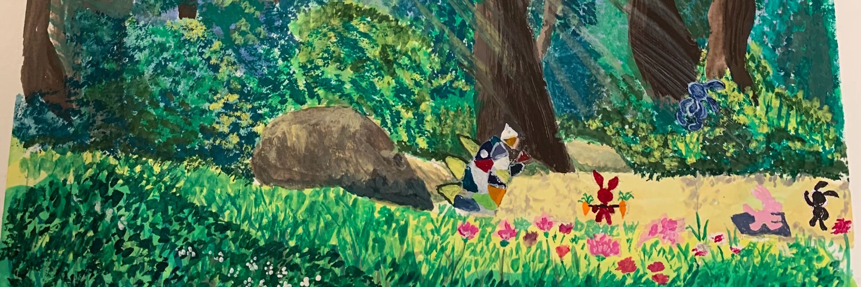 Space Rabbit Art