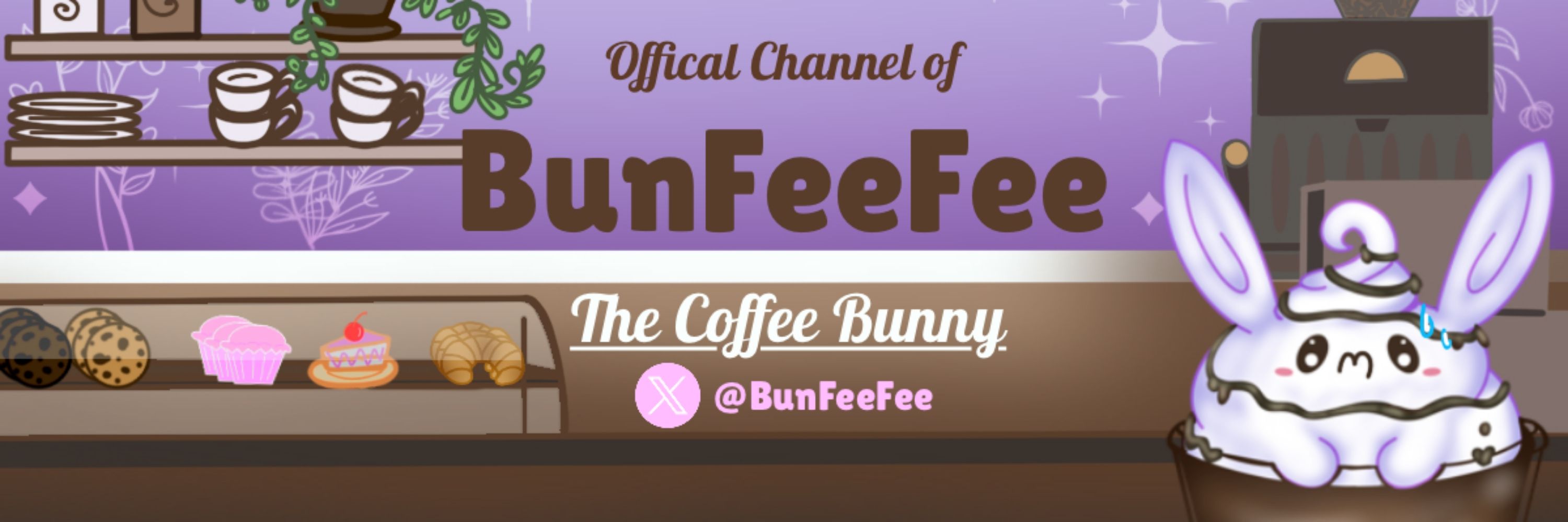 Fee Fee the Coffee bunny ☕🌙🐇 Vtuber