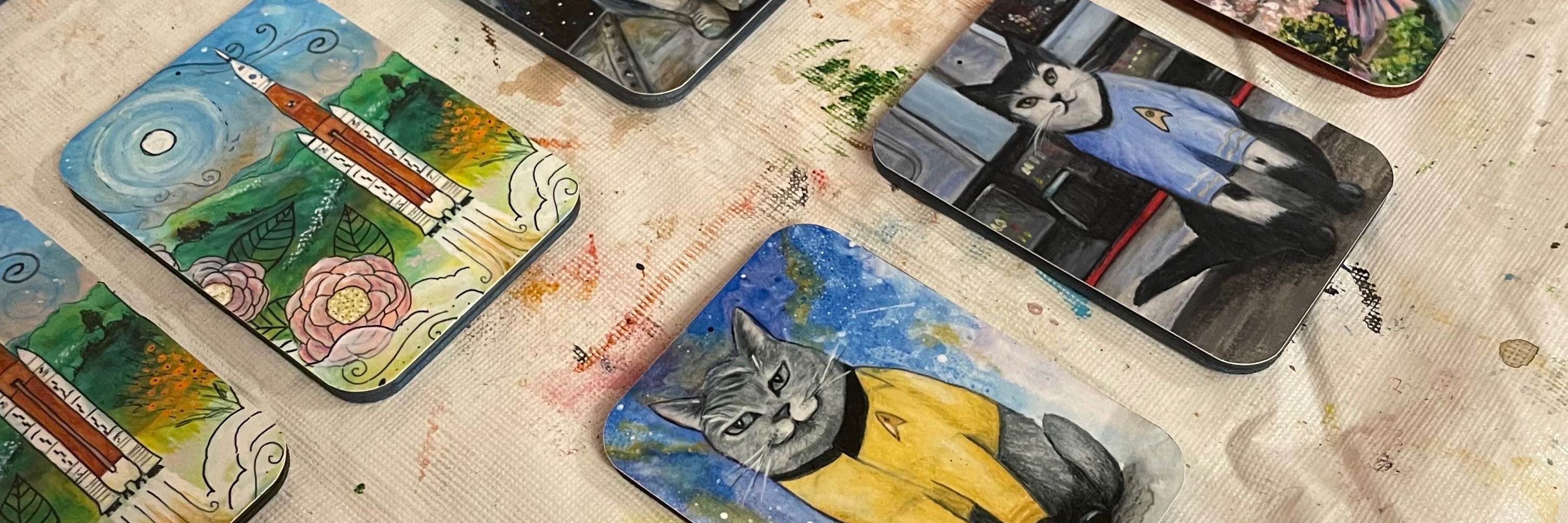 ChromAddict Studio, art by Carrie Alderfer