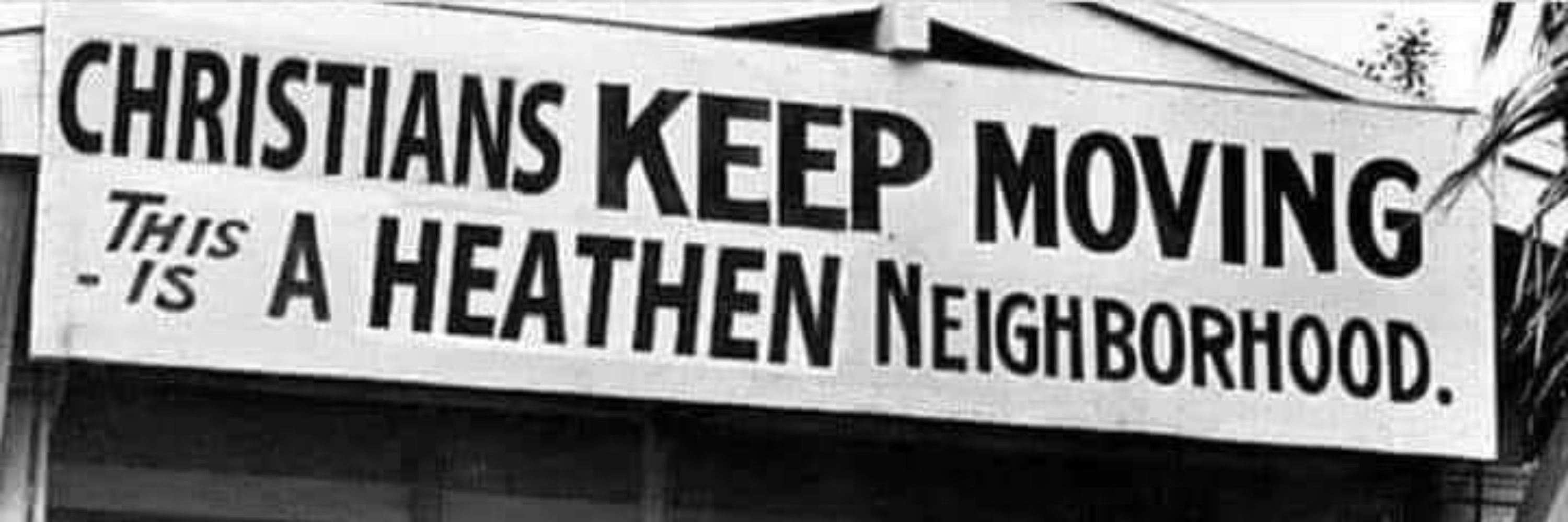 There is no wall.