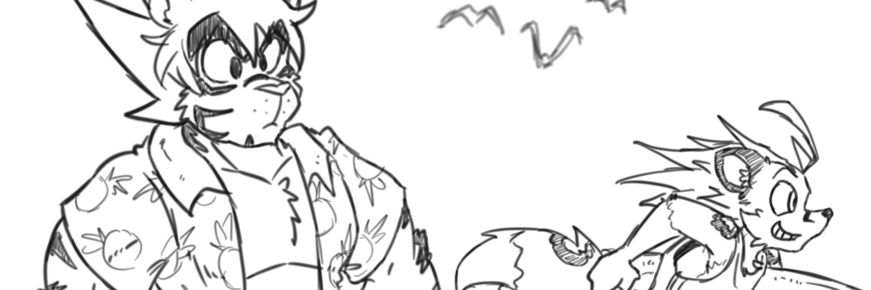 Pantless dragon mole rabbit