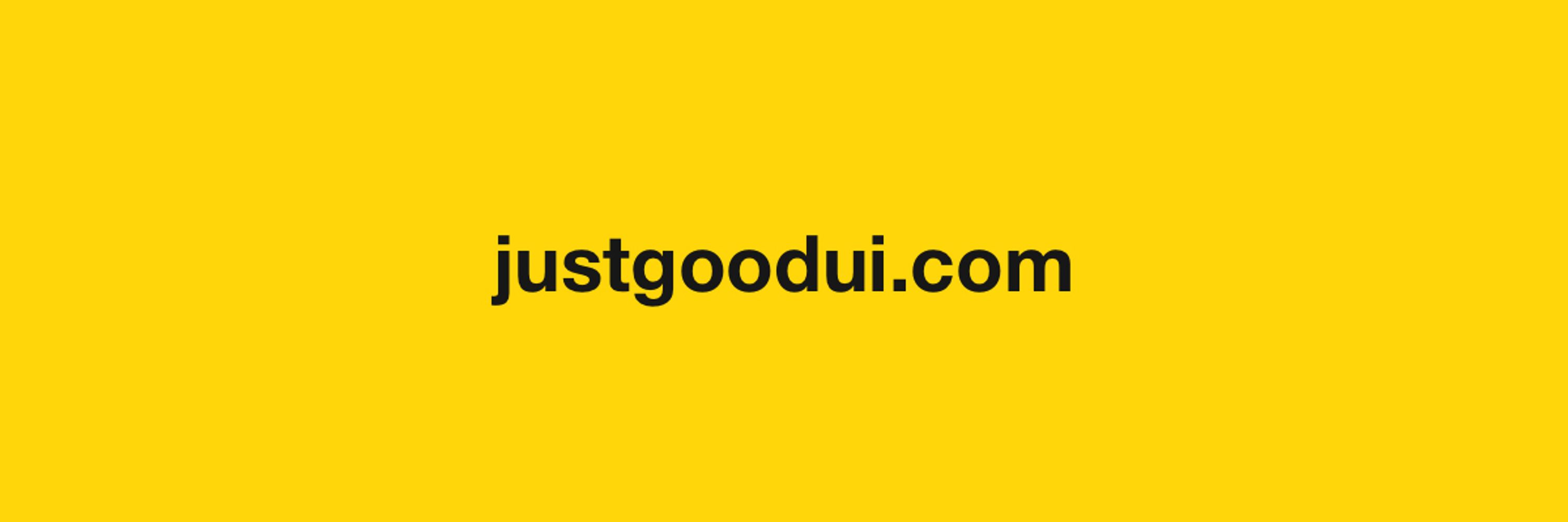 justgoodui.com