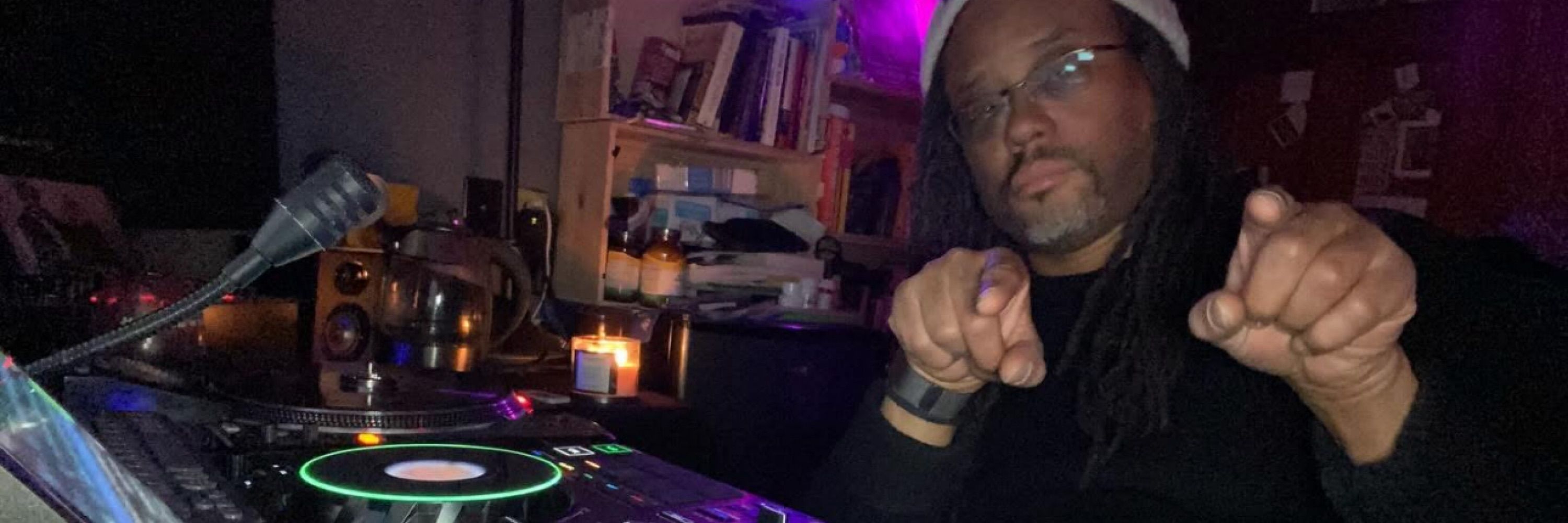 DJ black angus