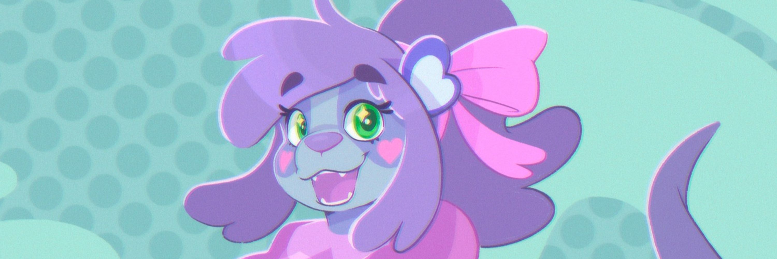 Amethyst the otter