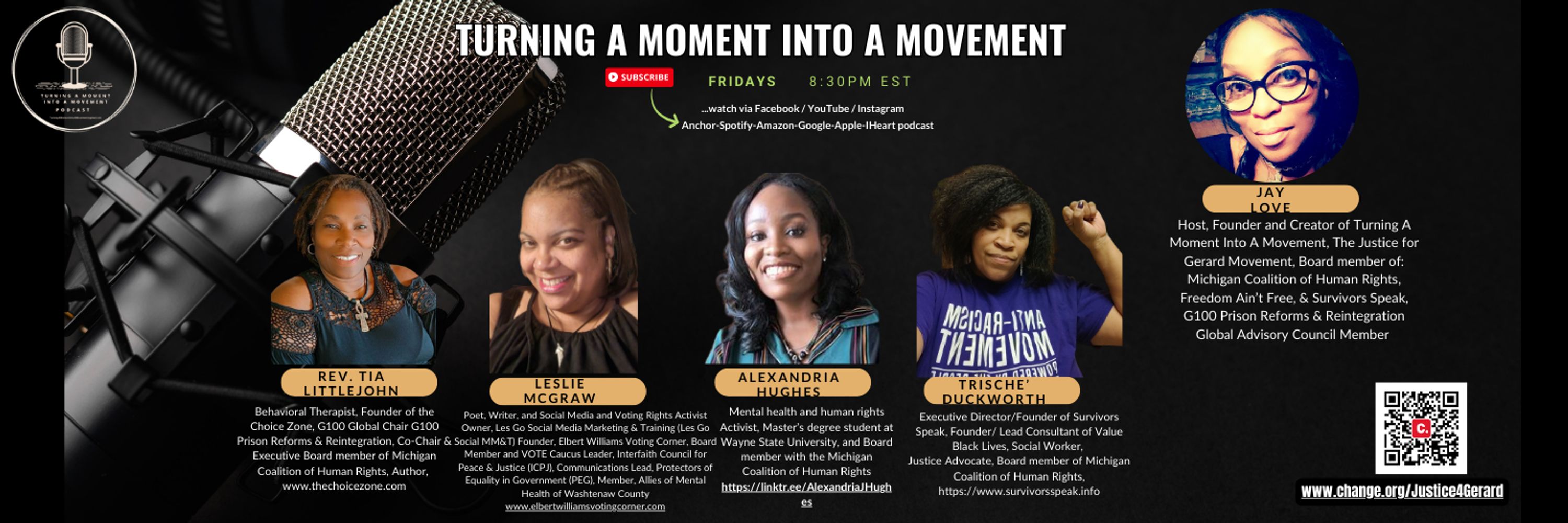 Turning A Moment Into A Movement podcast