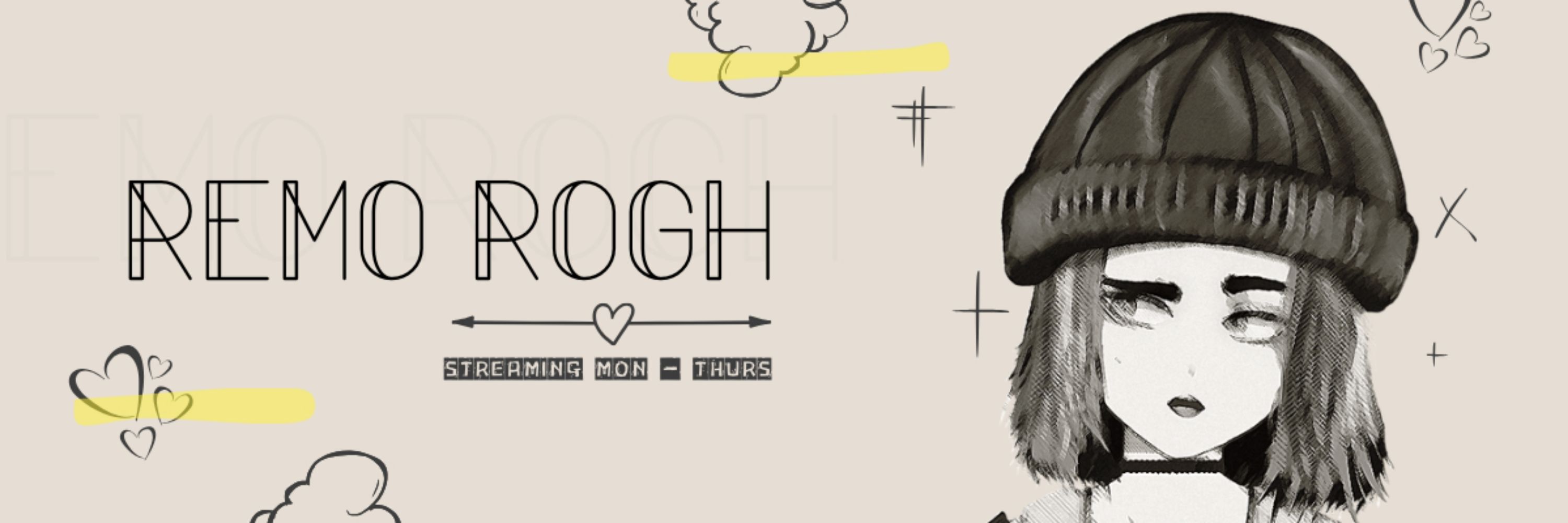 Remo Rogh ⬜️⬛ Colourless VTuber