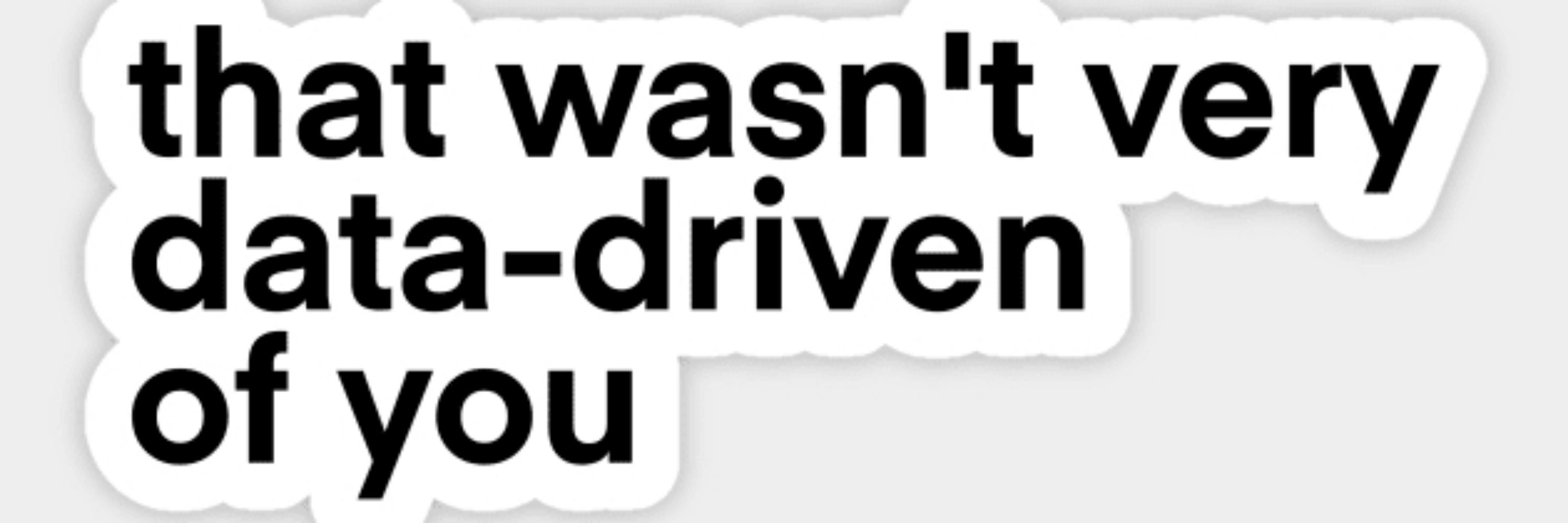 Chronically Data Driven