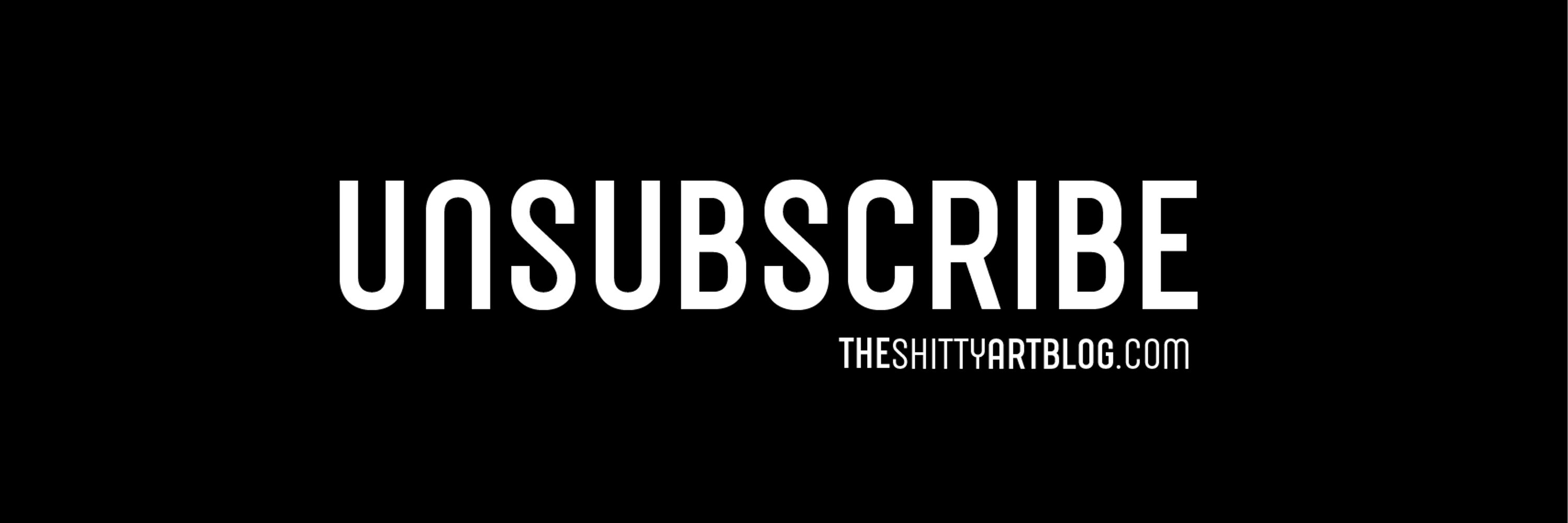 The Shitty ArtBlog