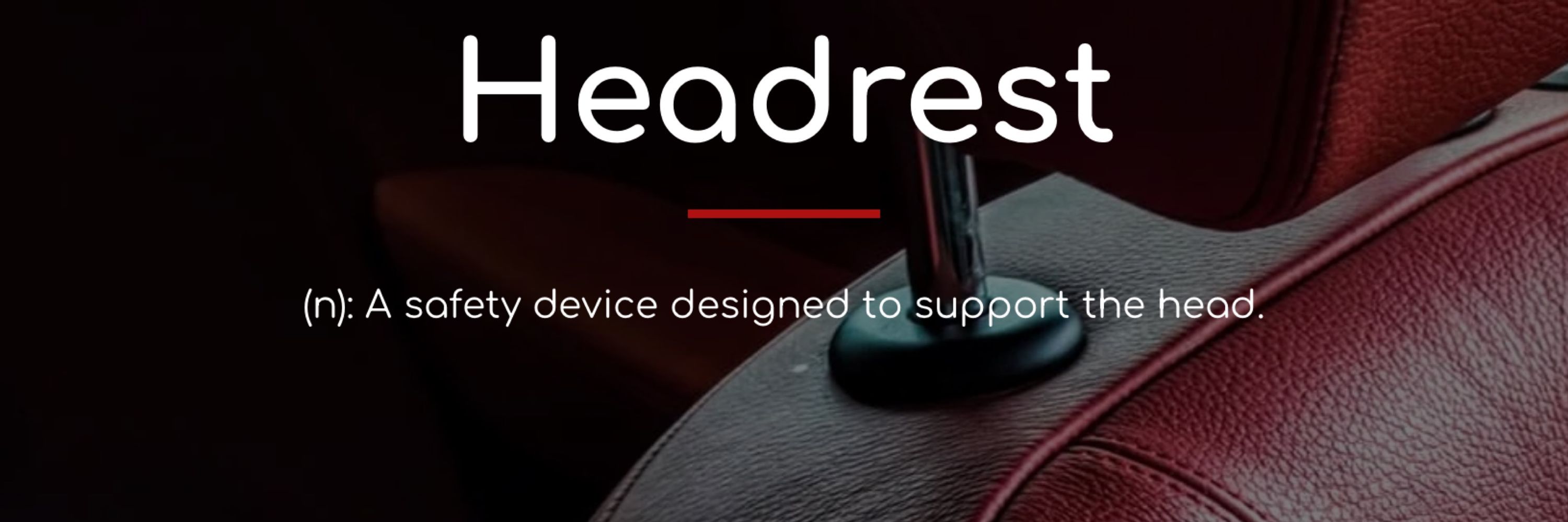 Headrest 