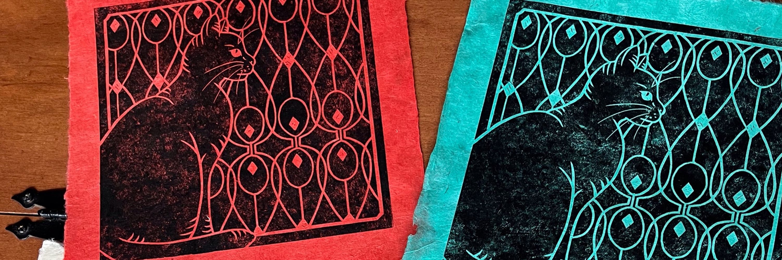 Galadriel Watson: Linocut Art 🇨🇦