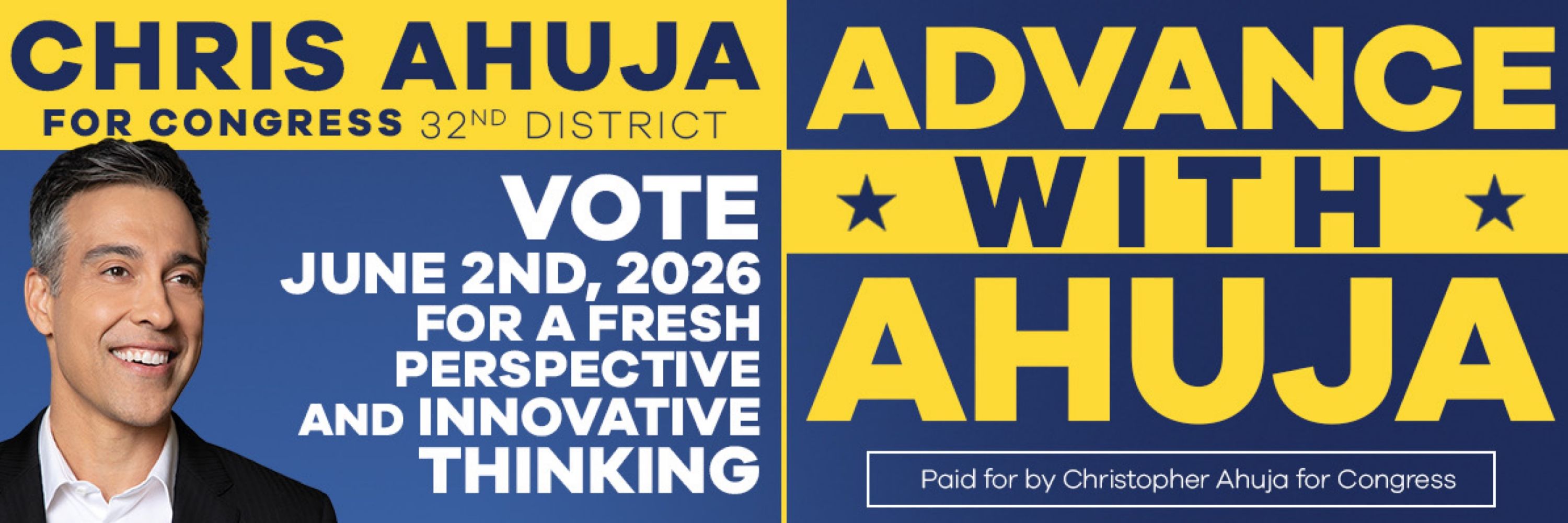 Chris Ahuja for Congress
