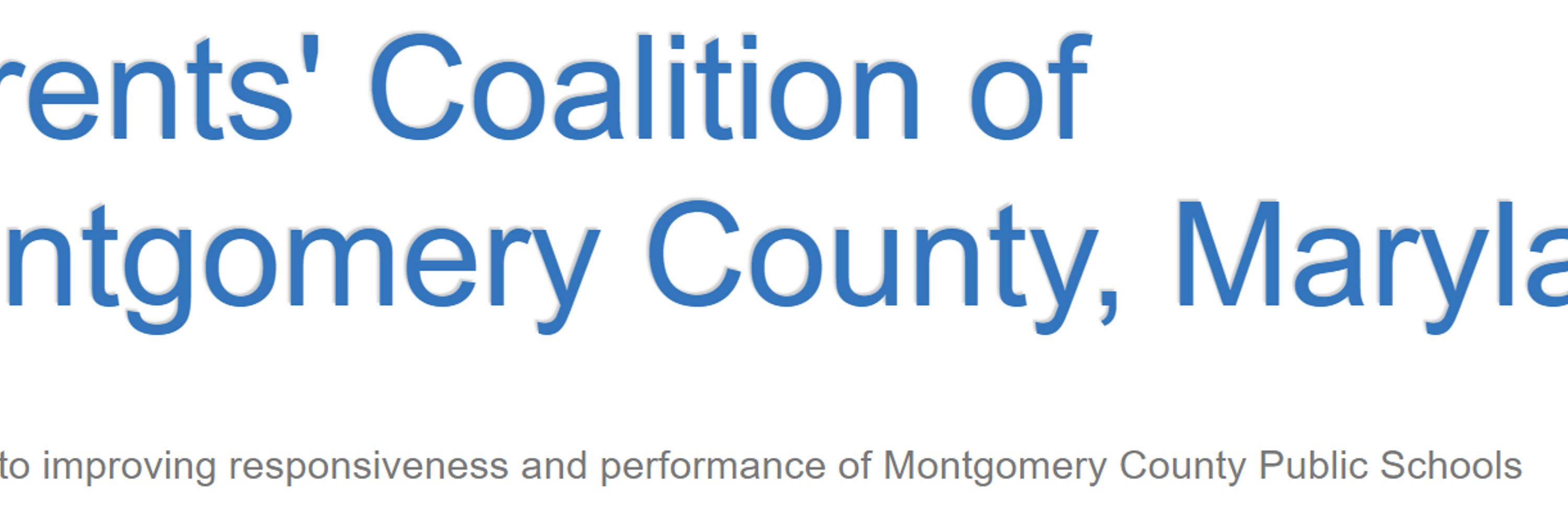 Parents' Coalition of Montgomery County, Maryland 