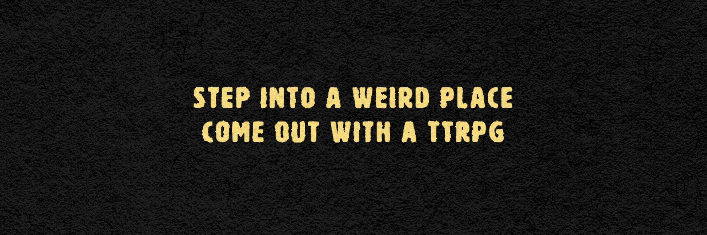 Weird Place