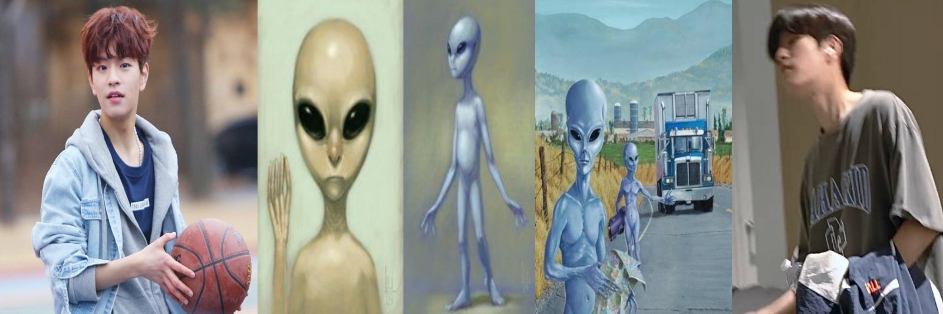 Certo, venha aqui. Me dê sua mão. Ok~ Pegue a bola assim... Ah, 