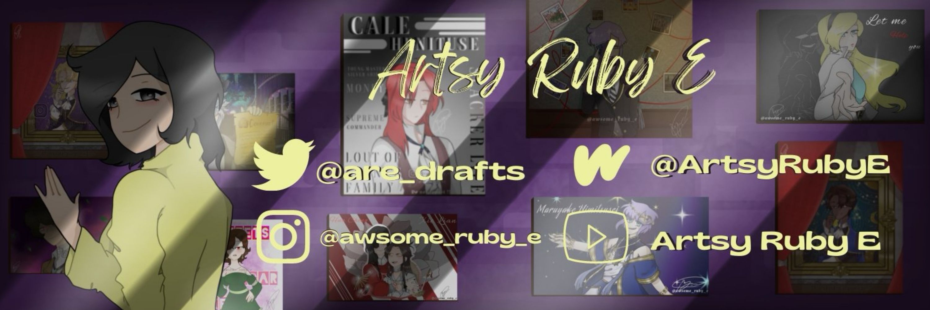 ❀ ｡:+ ArtsyRubyE 🖌️
