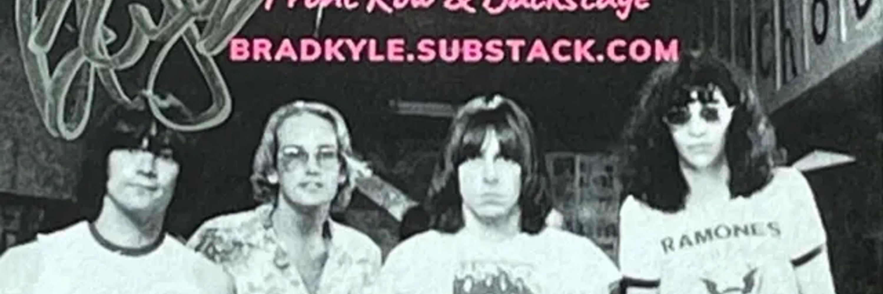 Brad Kyle FRONT ROW & BACKSTAGE