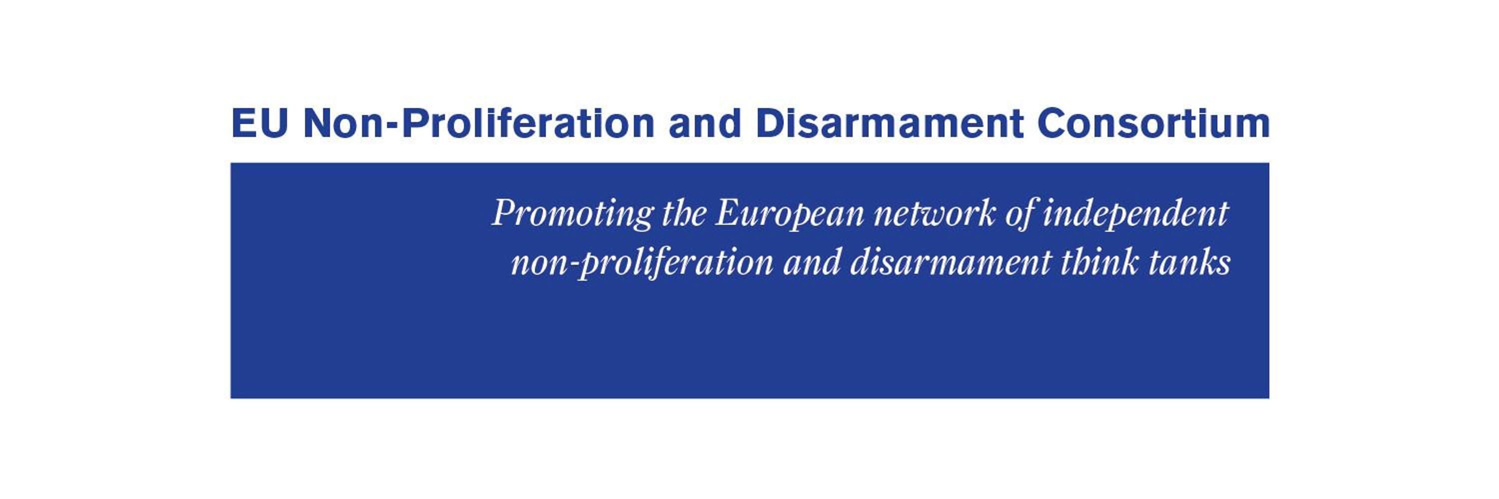 EU Non-Proliferation and Disarmament