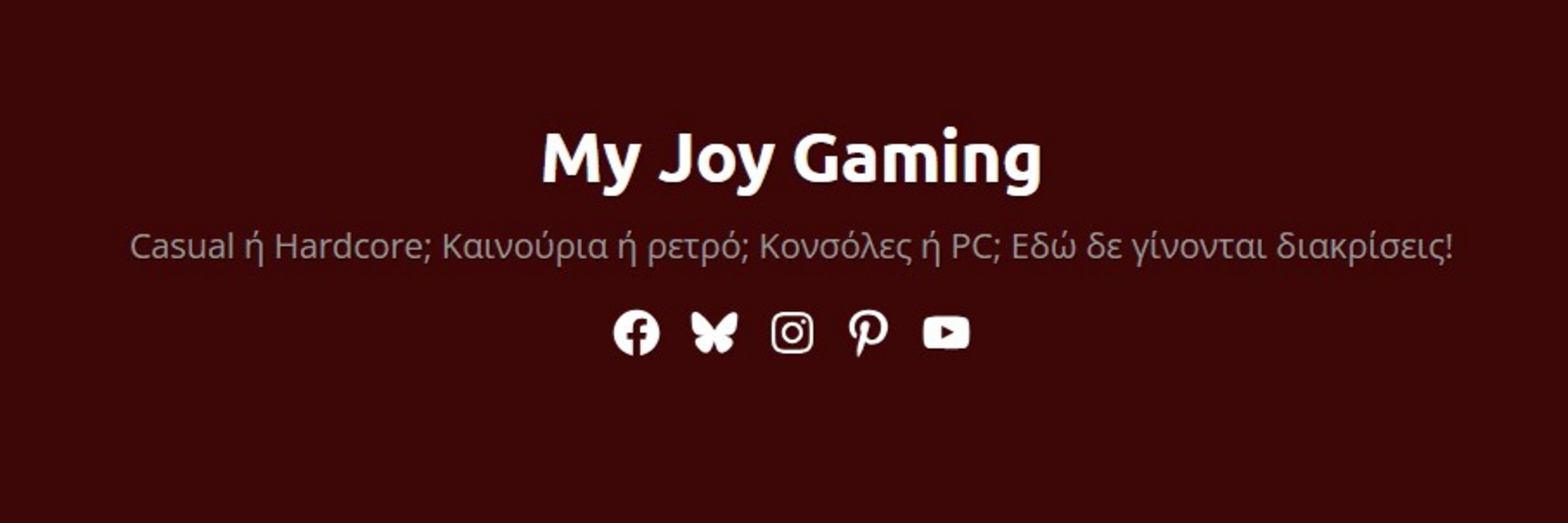 My Joy Gaming