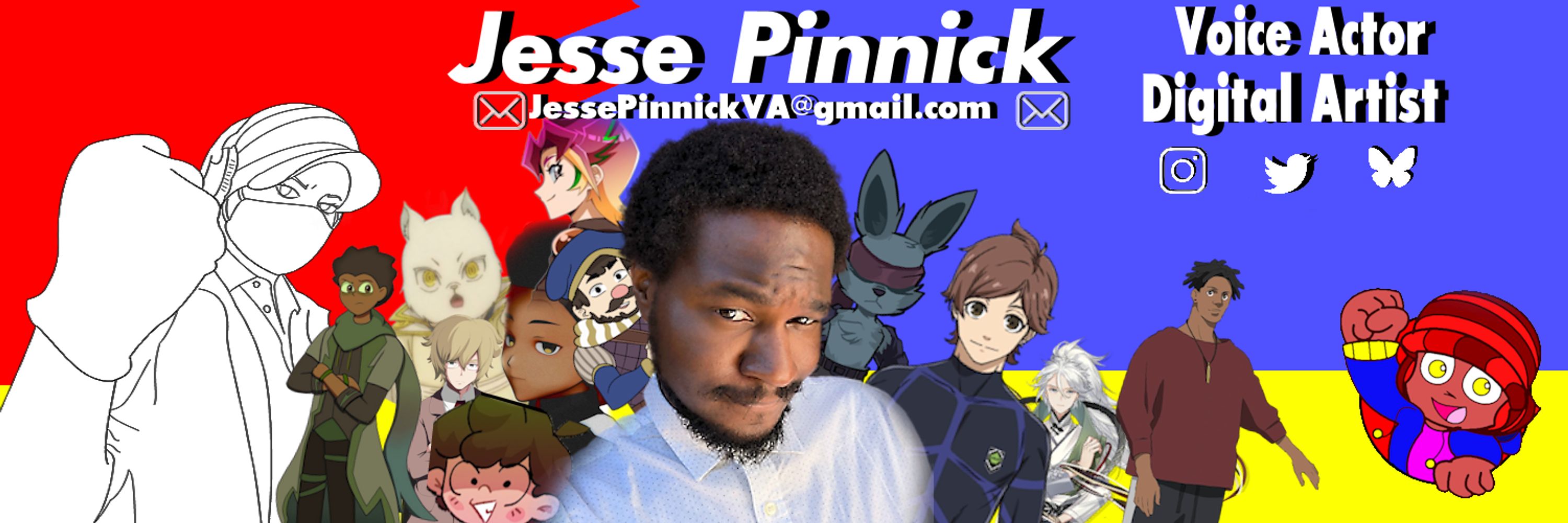 Jesse Pinnick ~ Voice Actor 🎤