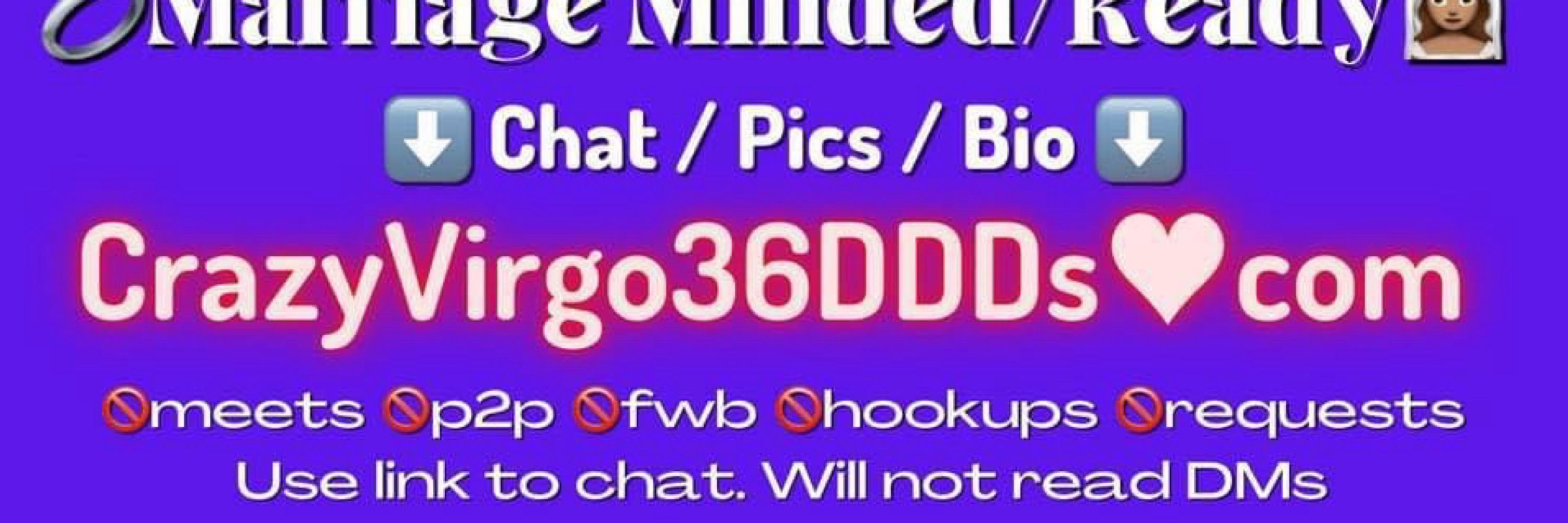 CrazyVirgo 36DDDs ♥ com 👀🔗 ♍️