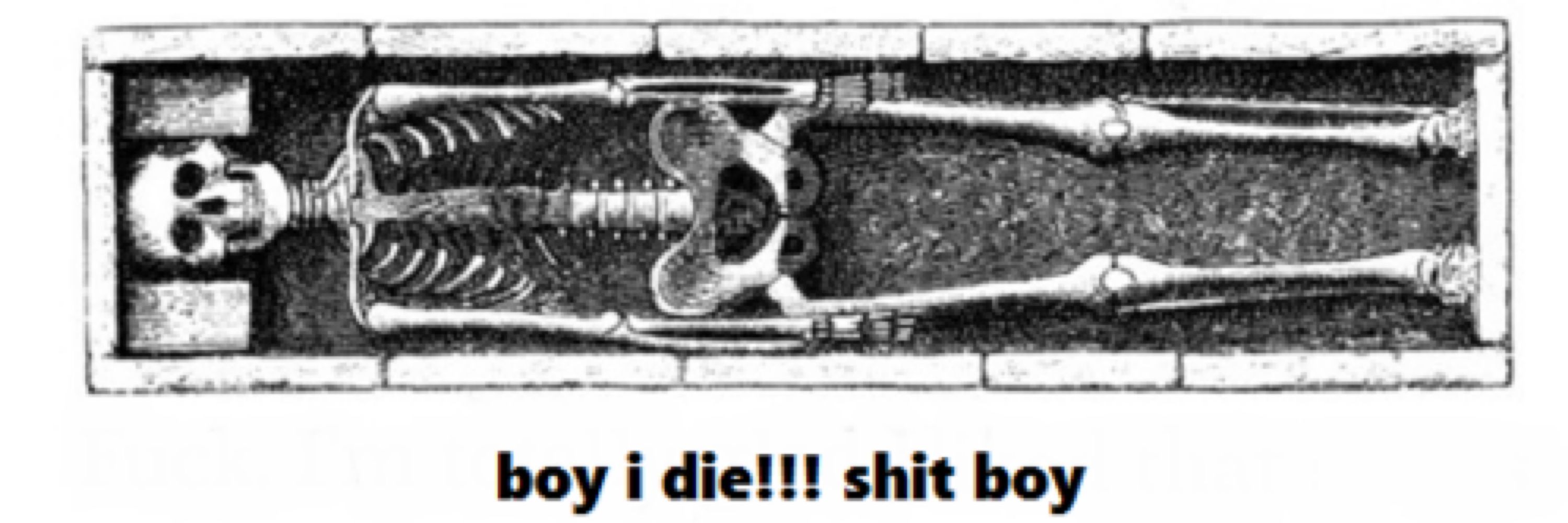 Don’t give up, skeleton!