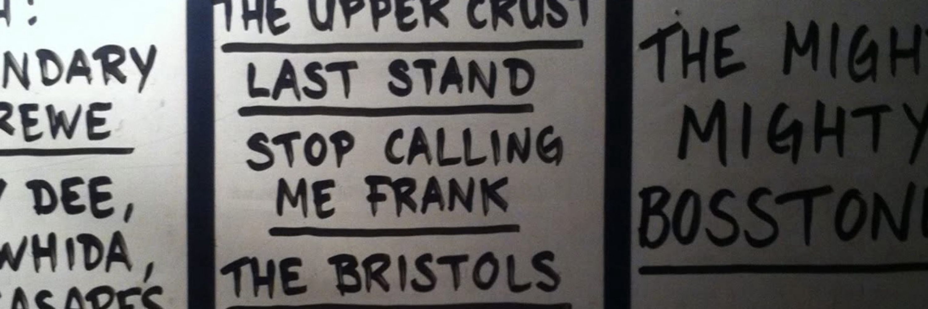 Stop Calling Me Frank