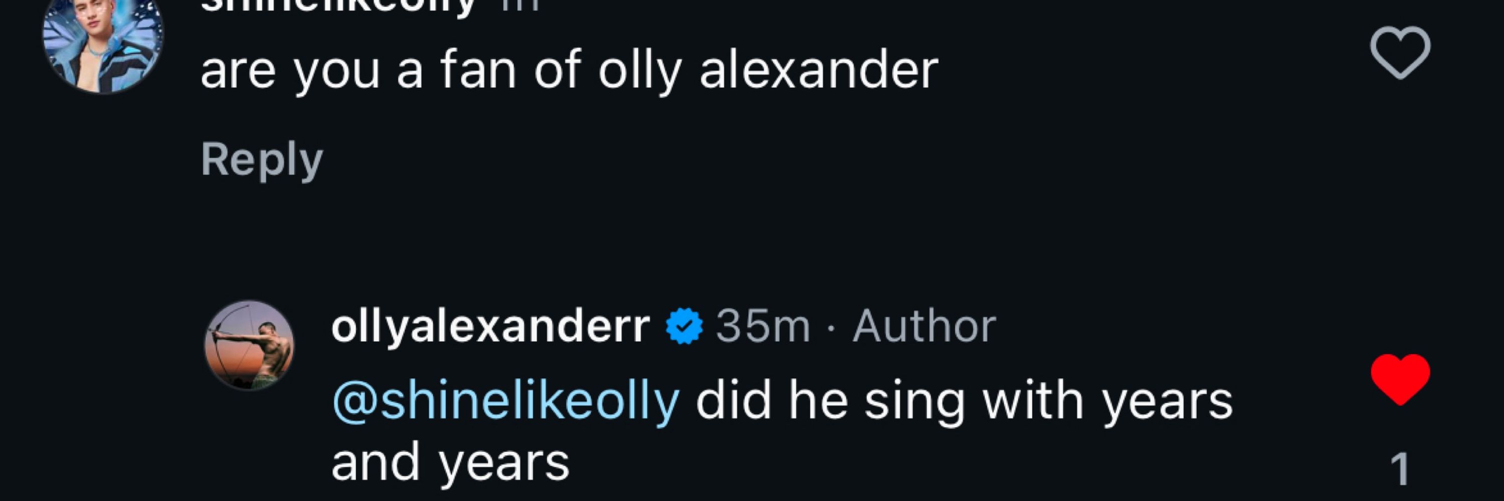 Olly Alexander 💙Fan Account💙