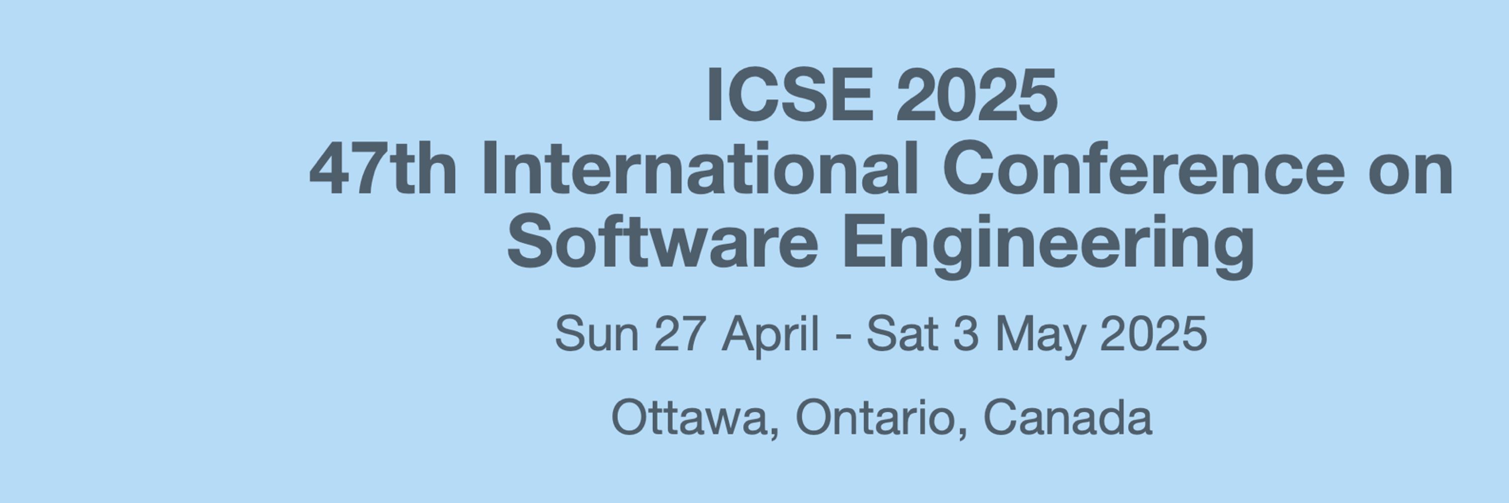 International Conference on Software Engineering