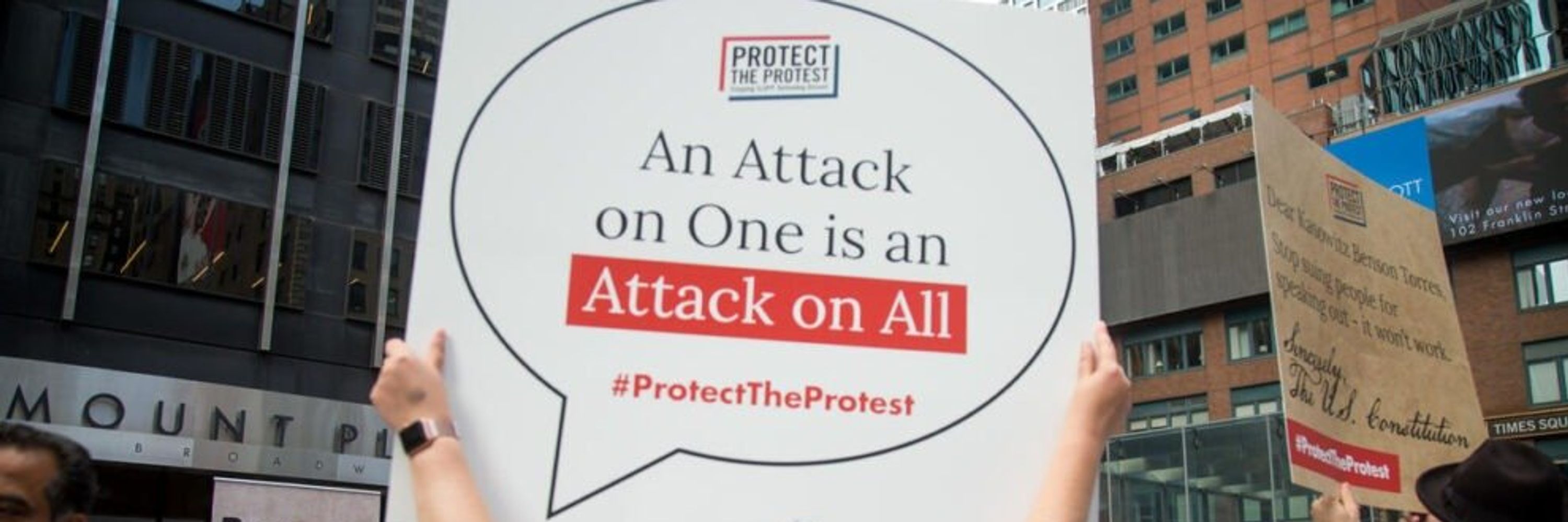 The Protect the Protest coalition