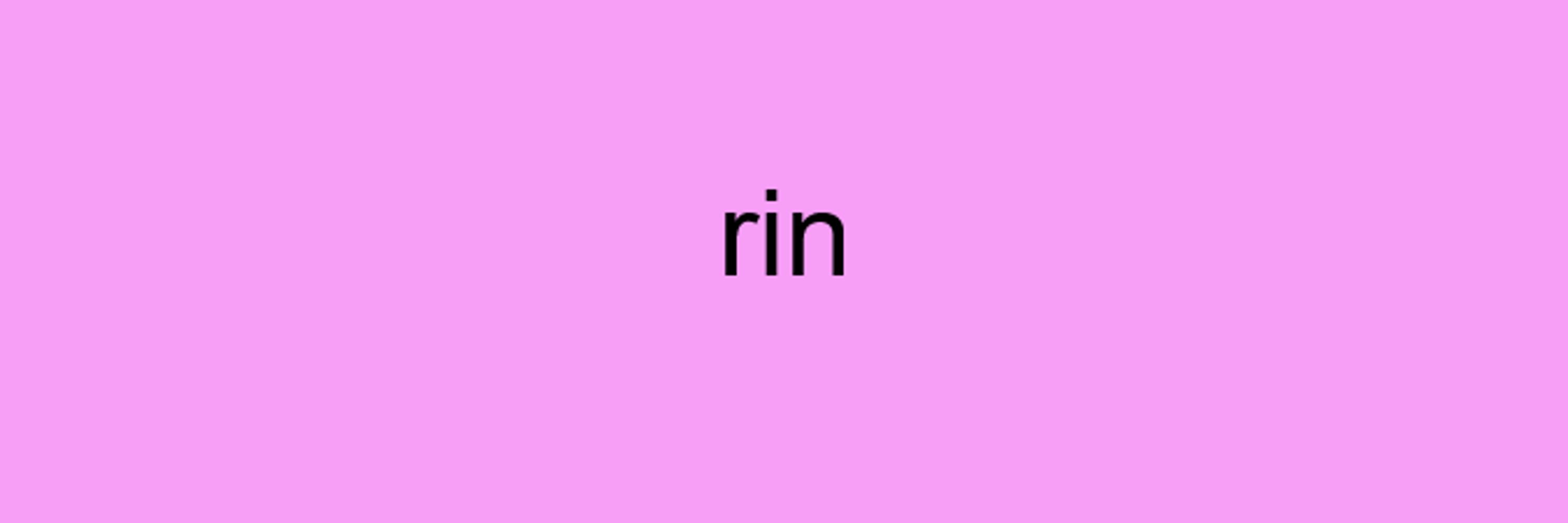 Rin (they/she)