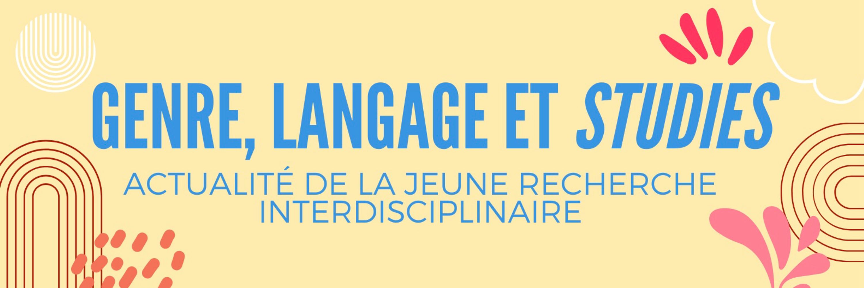 Jeunes chercheur•euses en Genre & Langage