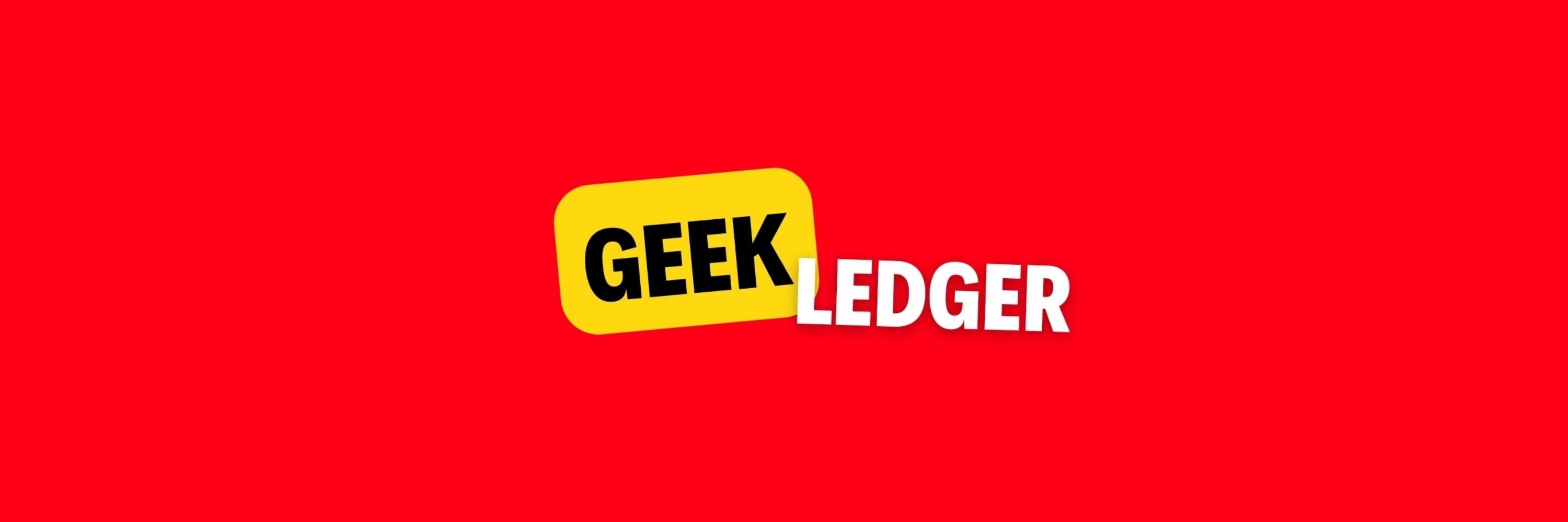Geekledger (He/Him/His)
