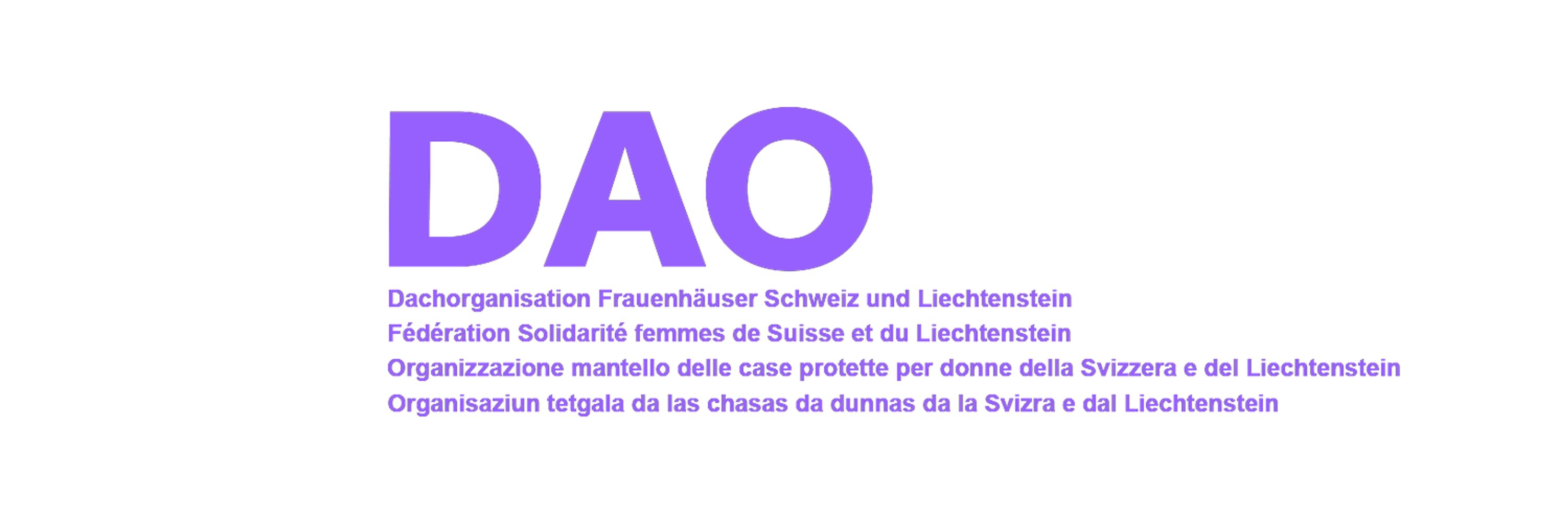 Dachorganisation der Frauenhäuser Schweiz und Lichtenstein (DAO)