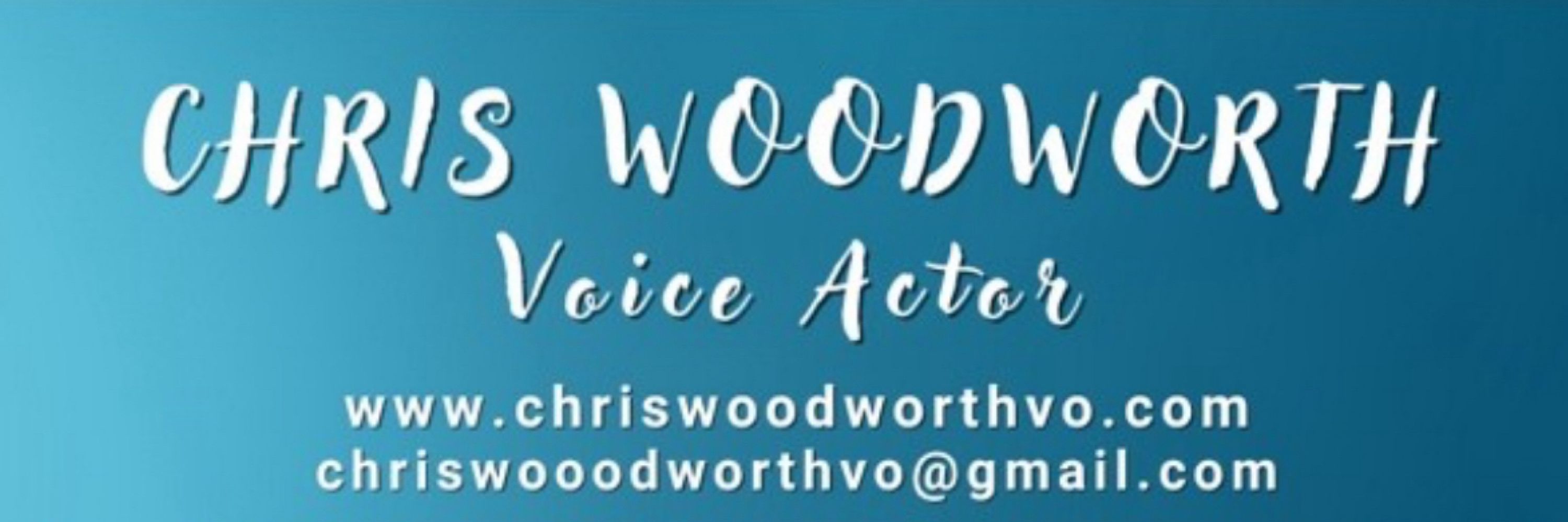Chris Woodworth | Voice Actor