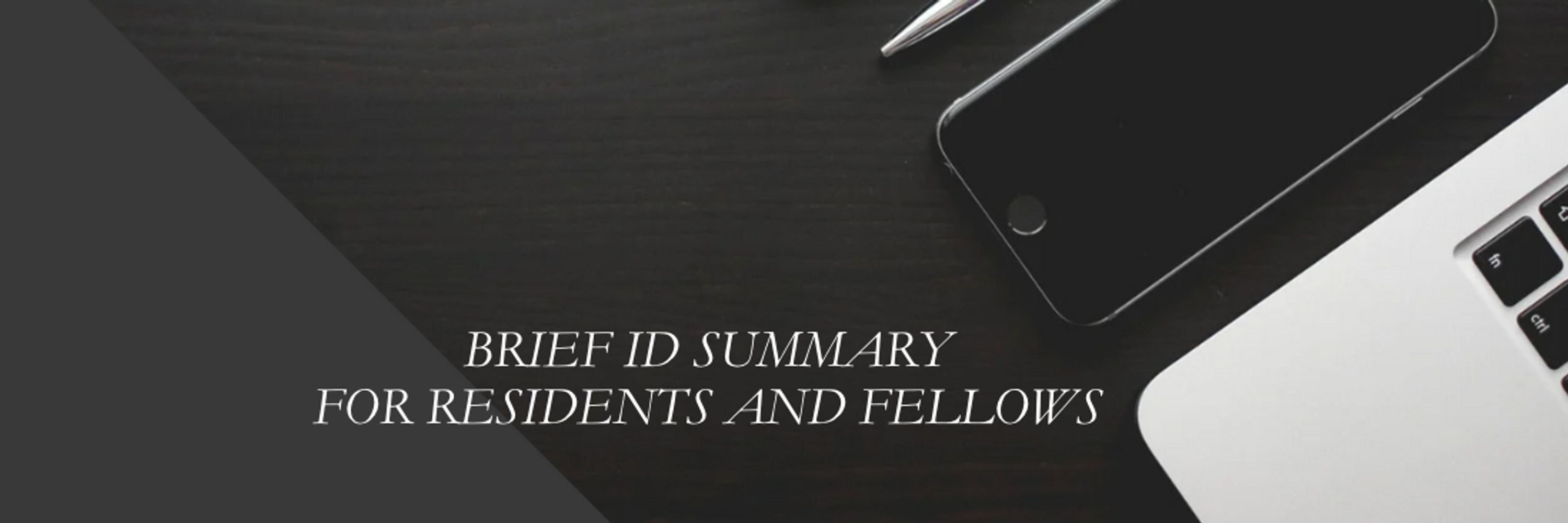 1-min ID consult