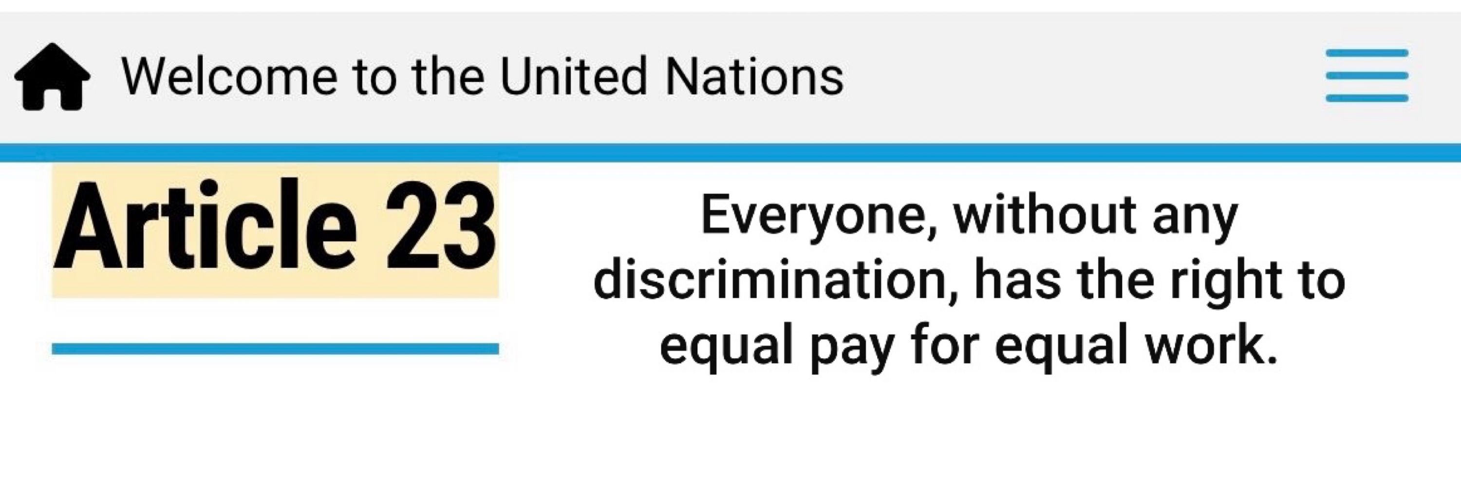 Equal Pay