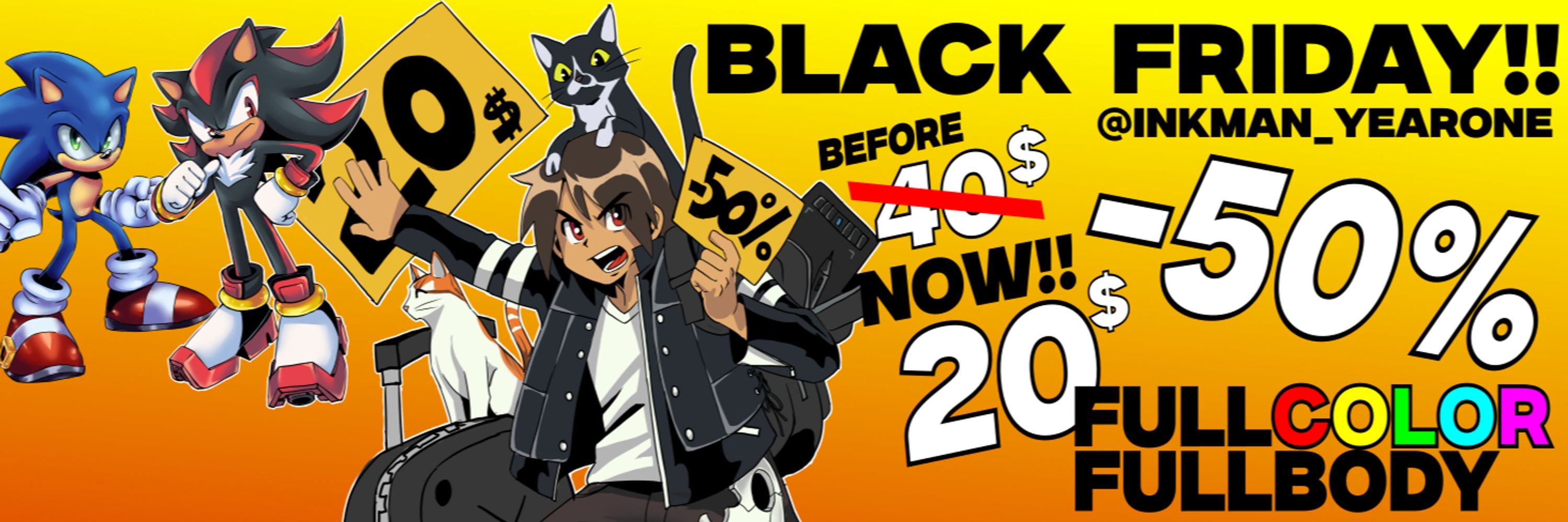INKMAN -50% OFF BlackFriday PROMO!