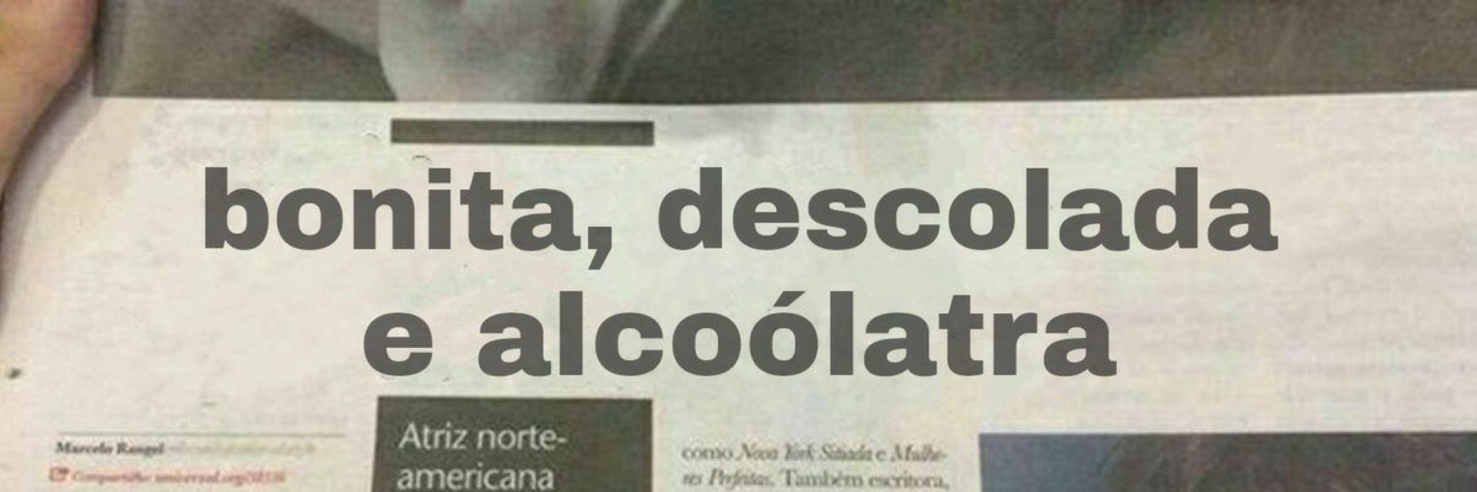 carrie bradshaw de niteroi