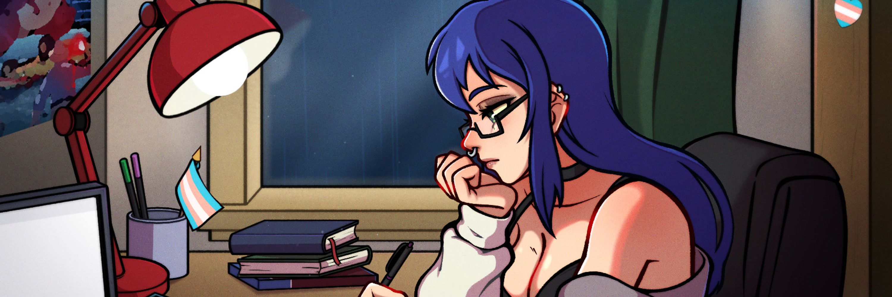 The Secret Trans Writing Lair