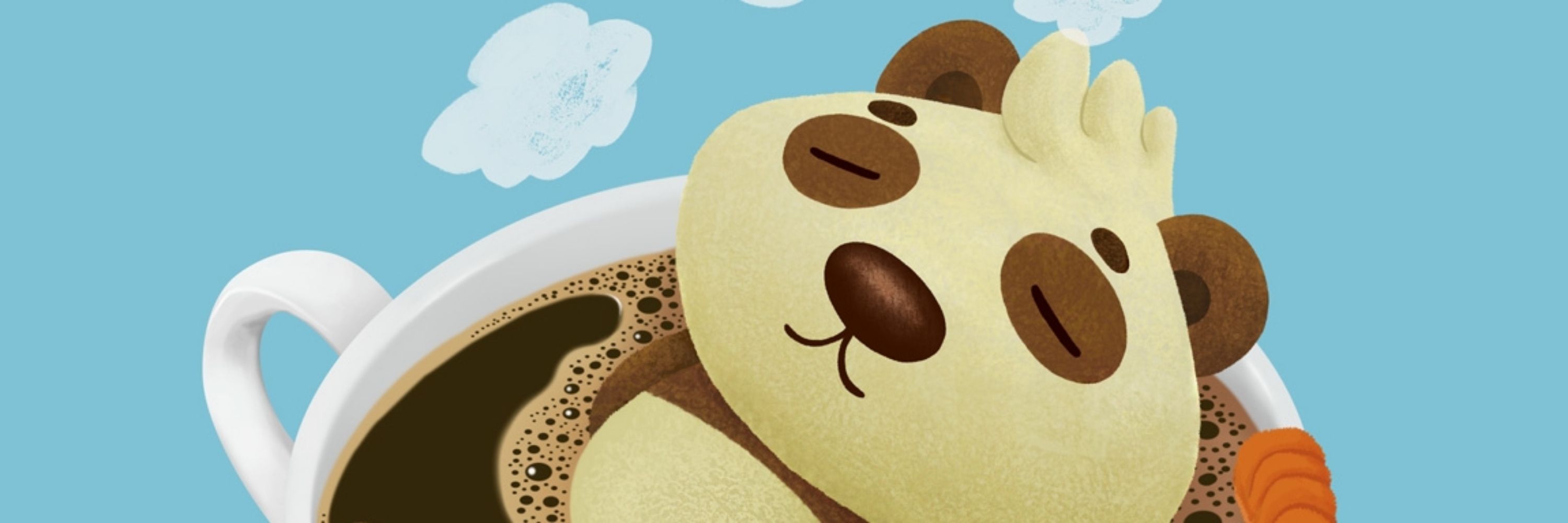 Mocha flavored panda