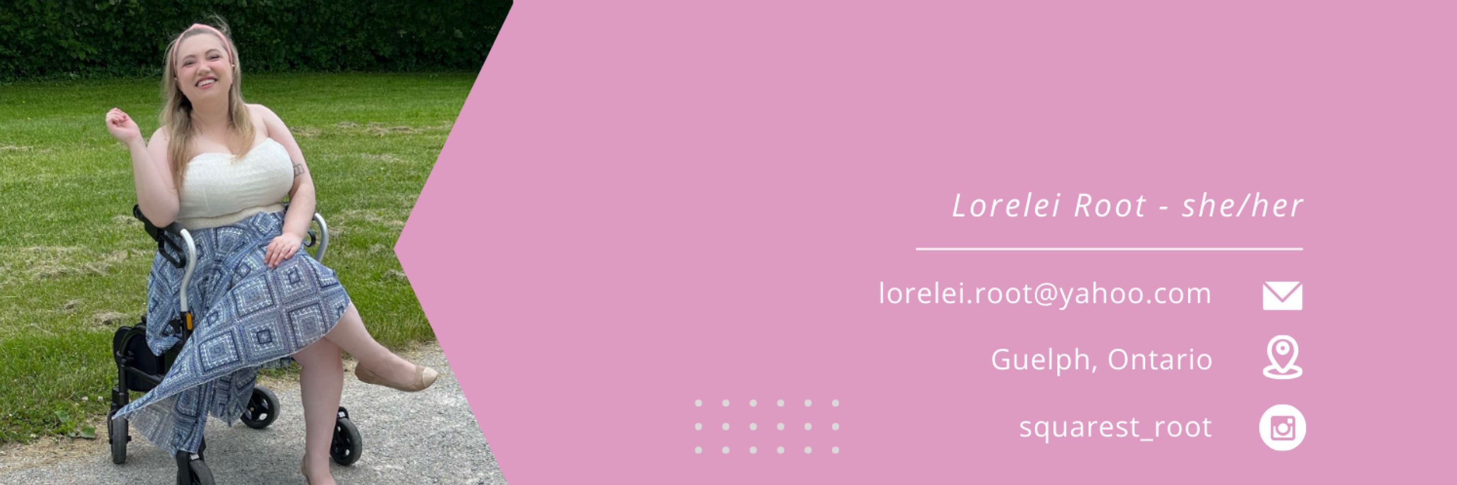 Lorelei Root ♿️🏳️‍🌈 (she/her)