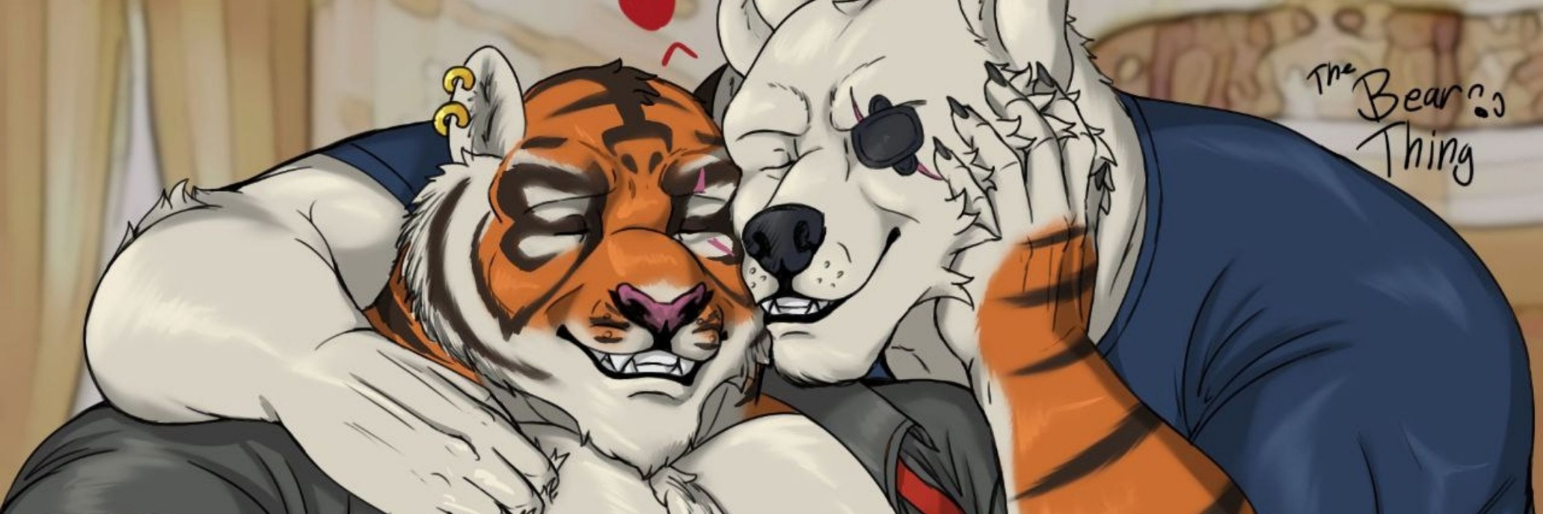 Oscar's Tummy-Tickling Husband🐯 - TheBearThing💕💕