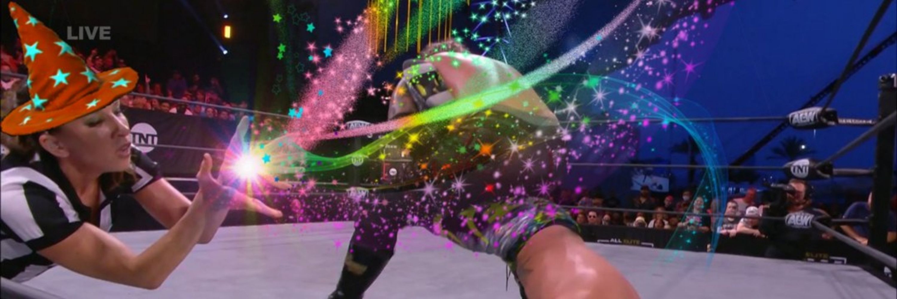 Wrestling Referees are Wizards