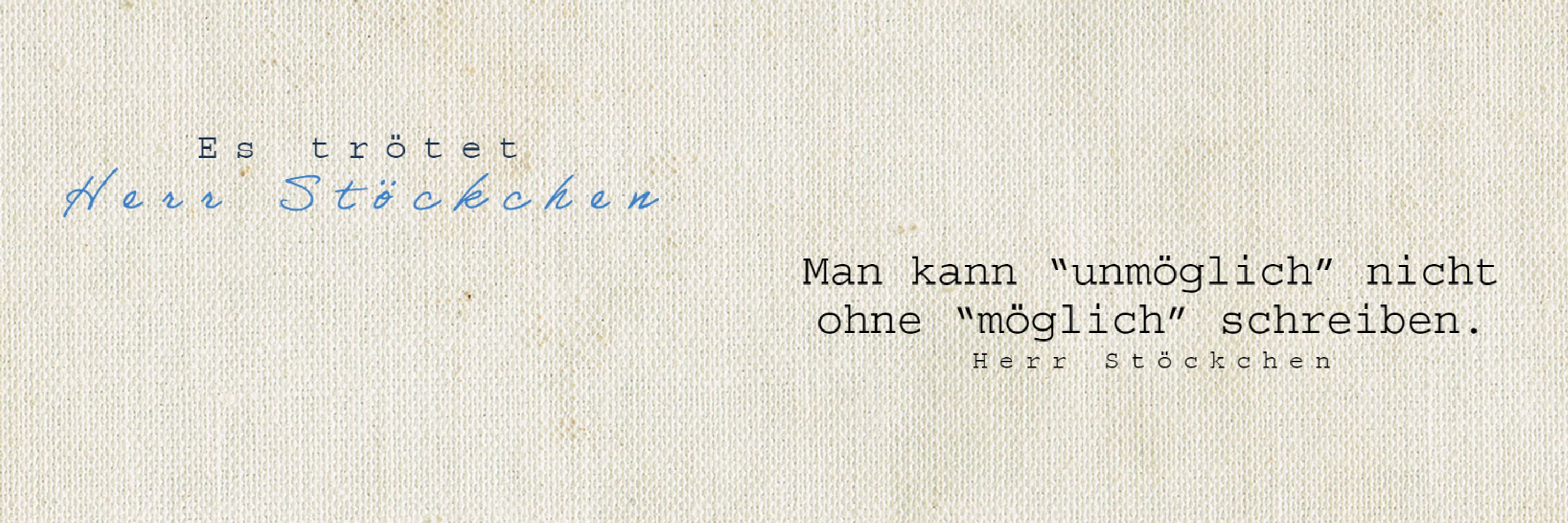 Herr Stöckchen™