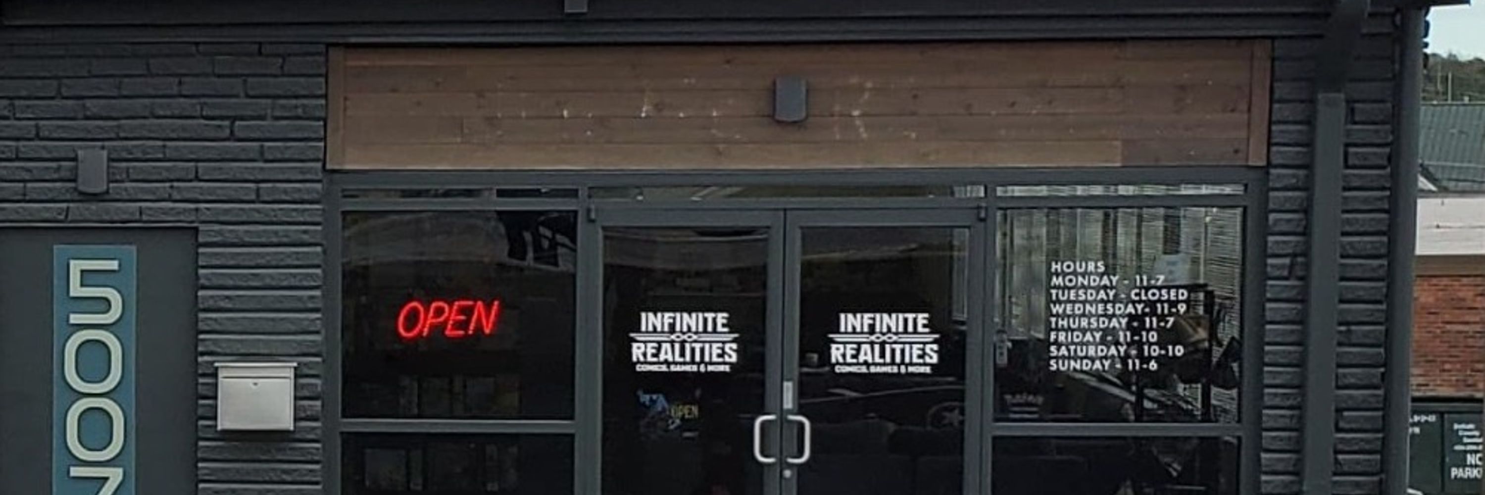 Infinite Realities: Comics, Games & More!