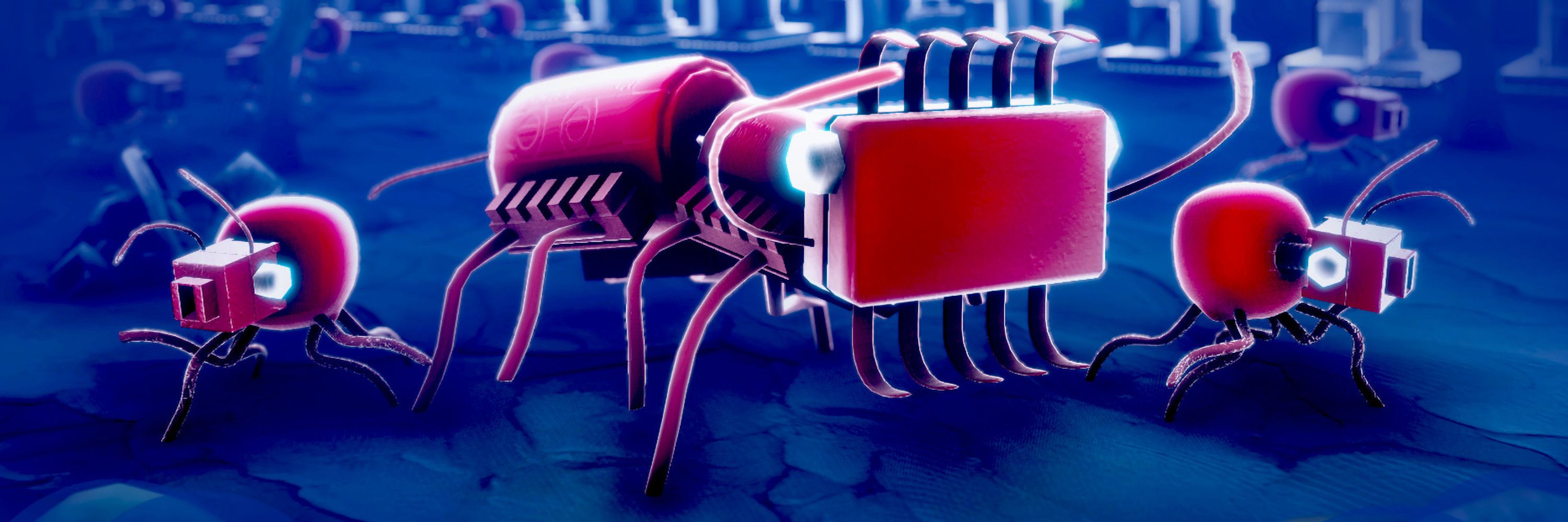 Microtopia | Robot Ant Factory Automation Game