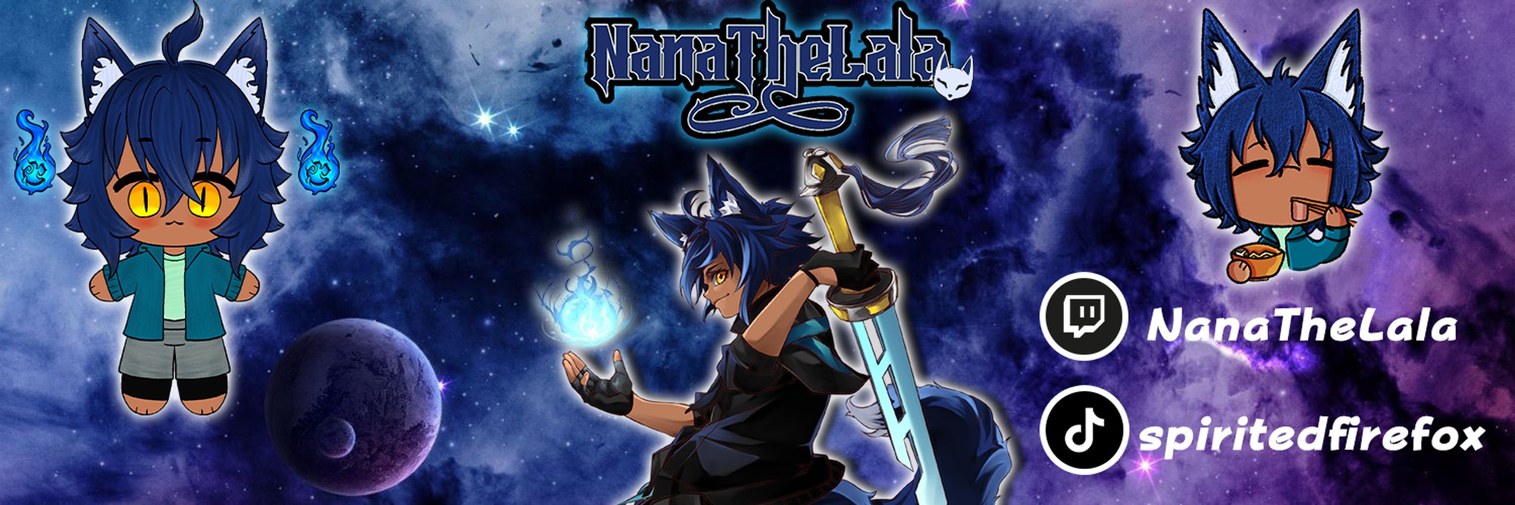 Nanashi 🦊Spirited Firefox🔥 Lalasune Vtuber