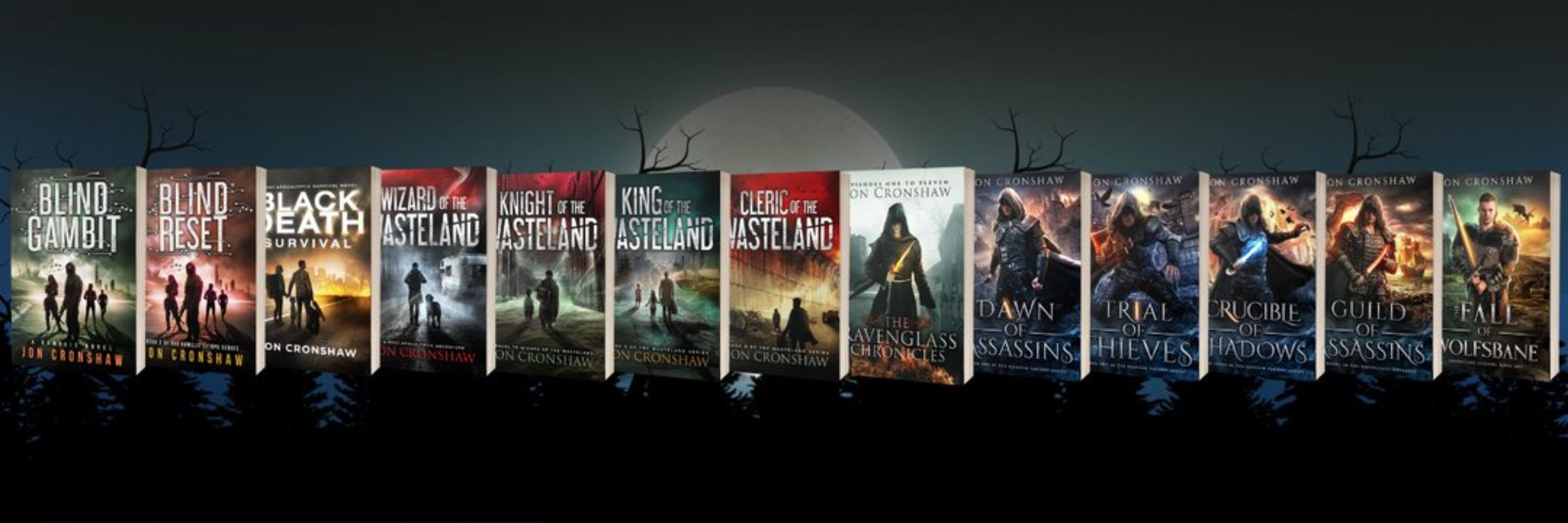 Jon Cronshaw - fantasy author